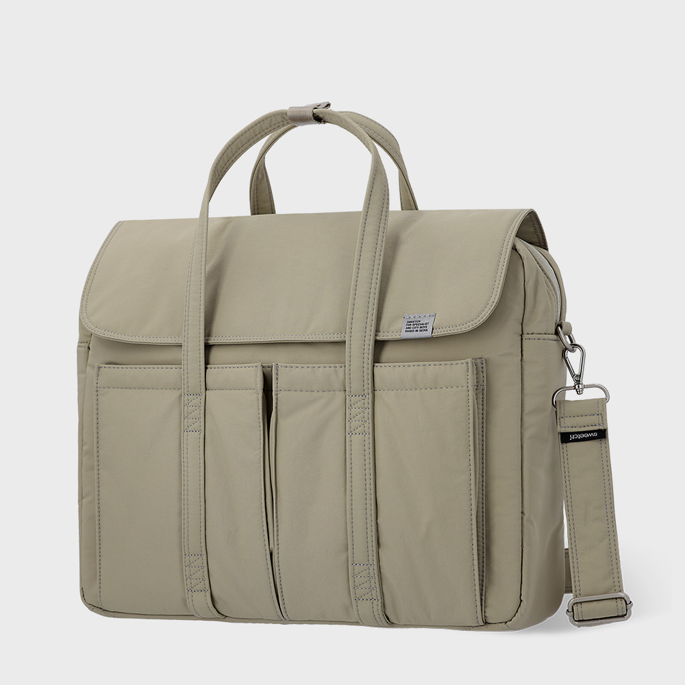 ★sweetch★ CITY BOYS BRIEFCASE 001 Sand CITY BOYS LAPTOP CASE Sand - sweetch