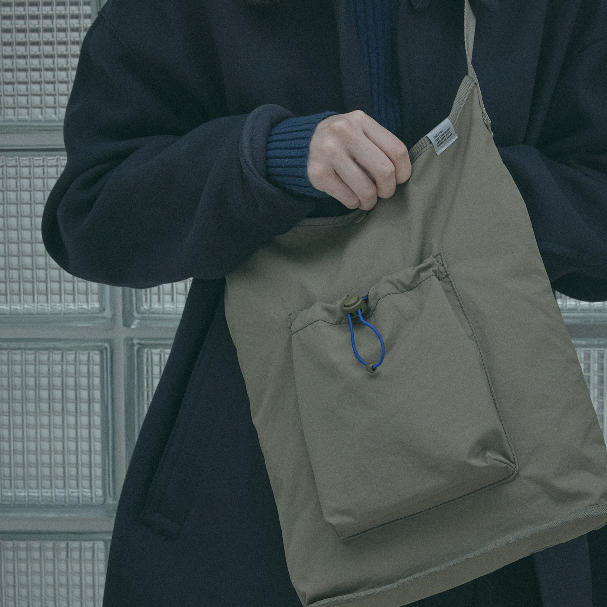 【SWEETCH】CITY BOYS MARKET BAG 002 Silver☆韓国で大人気☆ CITY BOYS MARKET BAG 002 Silver - sweetch