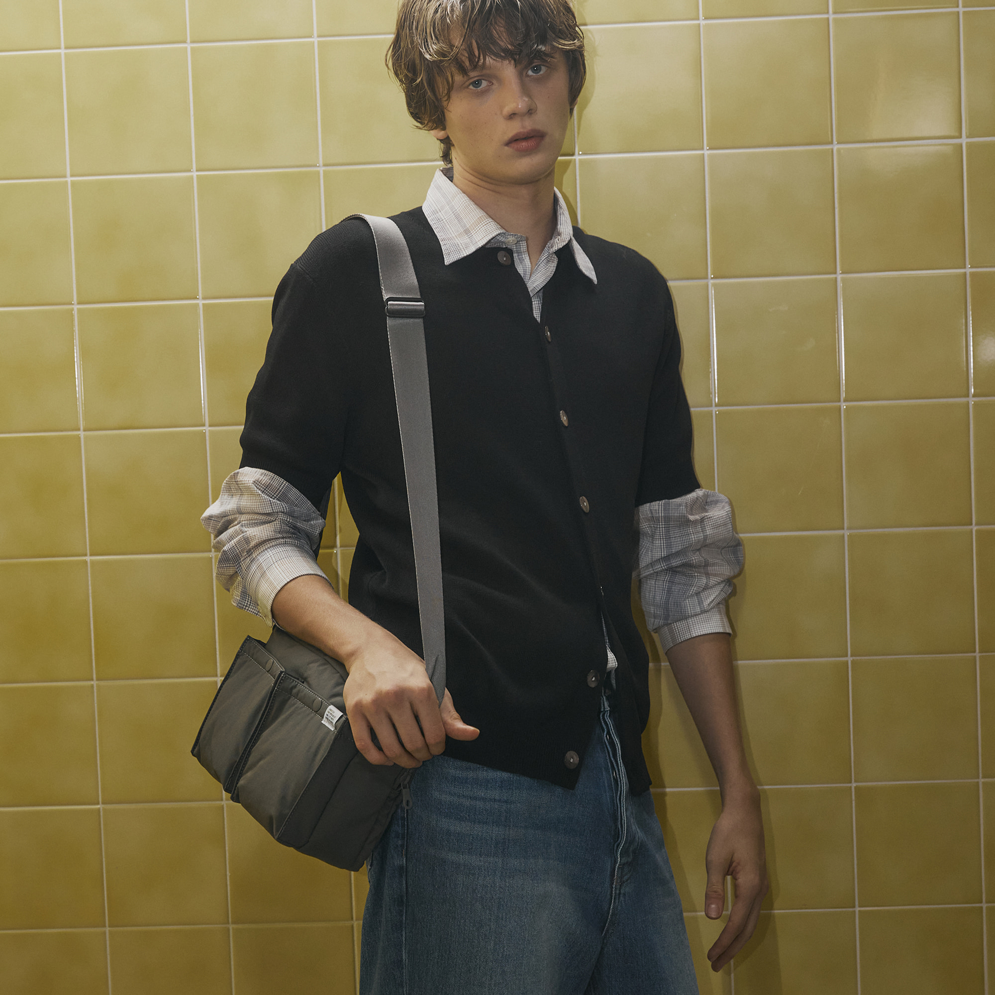 ★sweetch★ CITY BOYS CROSS 004 Silver CITY BOYS CROSS 004 Stone Grey - sweetch