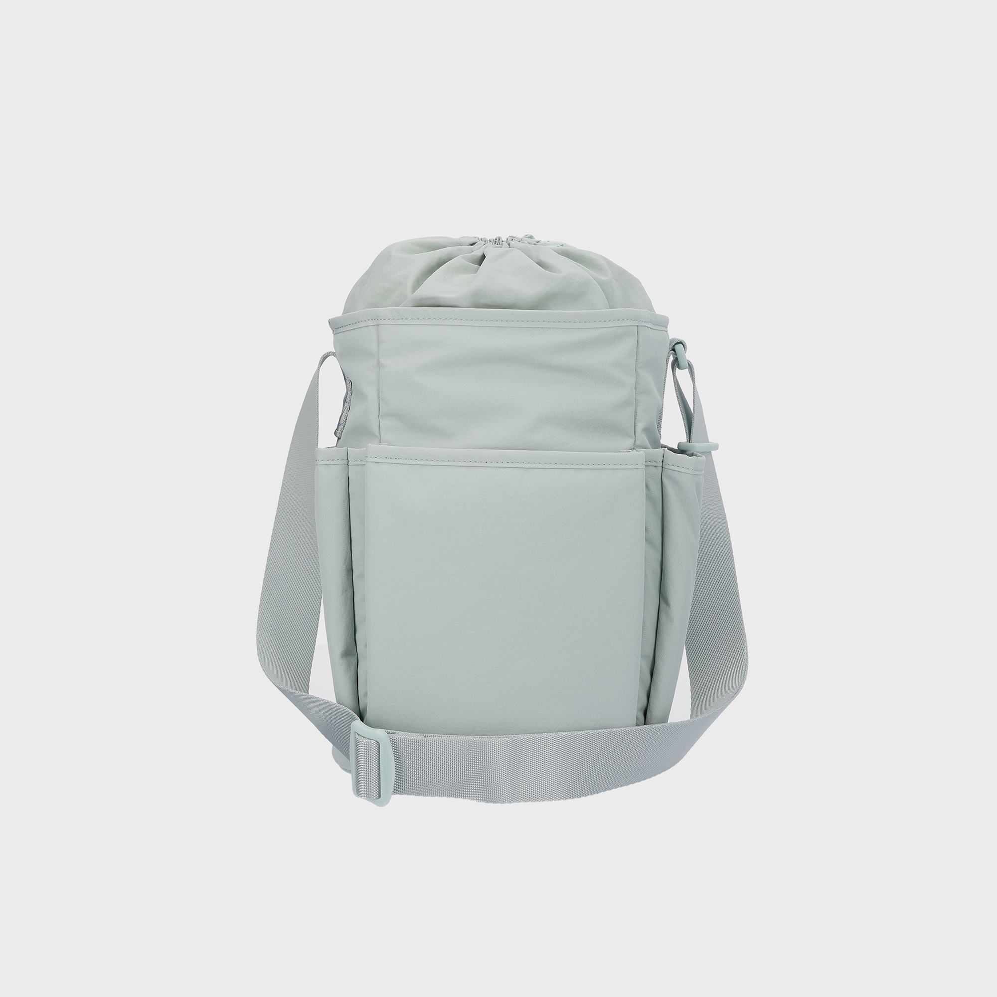 ROUND TUMBLER BAG 001 M Light Blue - sweetch
