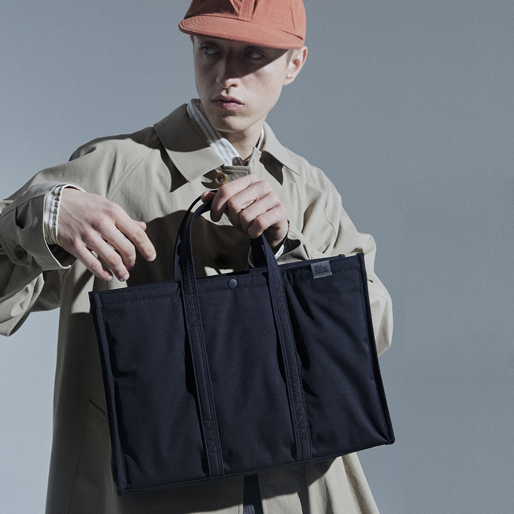 sweetch☆TOTE BRIEF 001 WIDE M Glossy Black TOTE BRIEF 001 WIDE M Black - sweetch