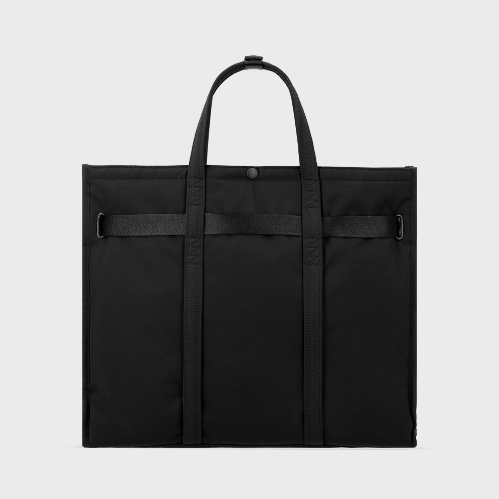 sweetch☆TOTE BRIEF 001 WIDE L TOTE BRIEF 001 WIDE L WITH BELT Black - sweetch