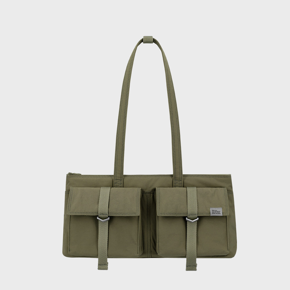 [SWEETCH] TOTE WIDE 003 *韓国ブランド TOTE WIDE 003 Olive Green - sweetch