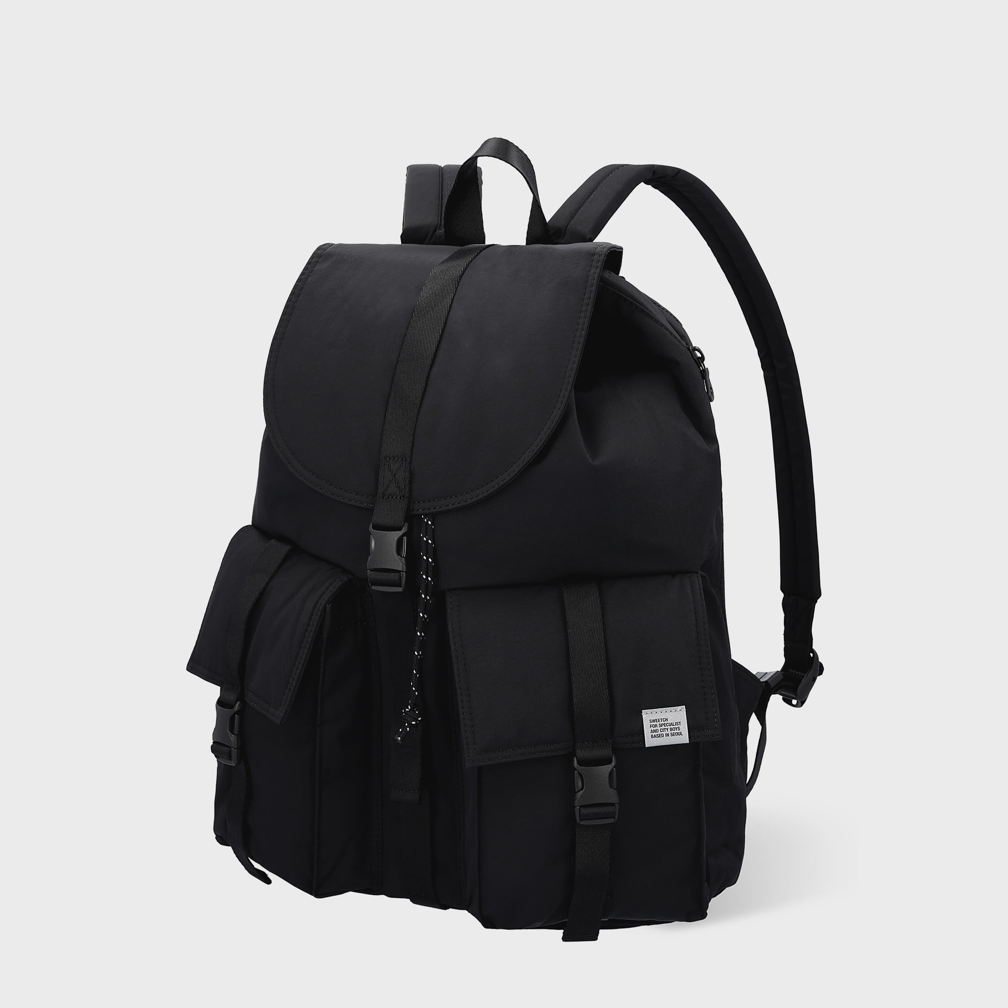 バックパック・リュック sweetch CITY BOYS RUCKSACK 001 M Black CITY BOYS RUCKSACK 001 M Black - sweetch