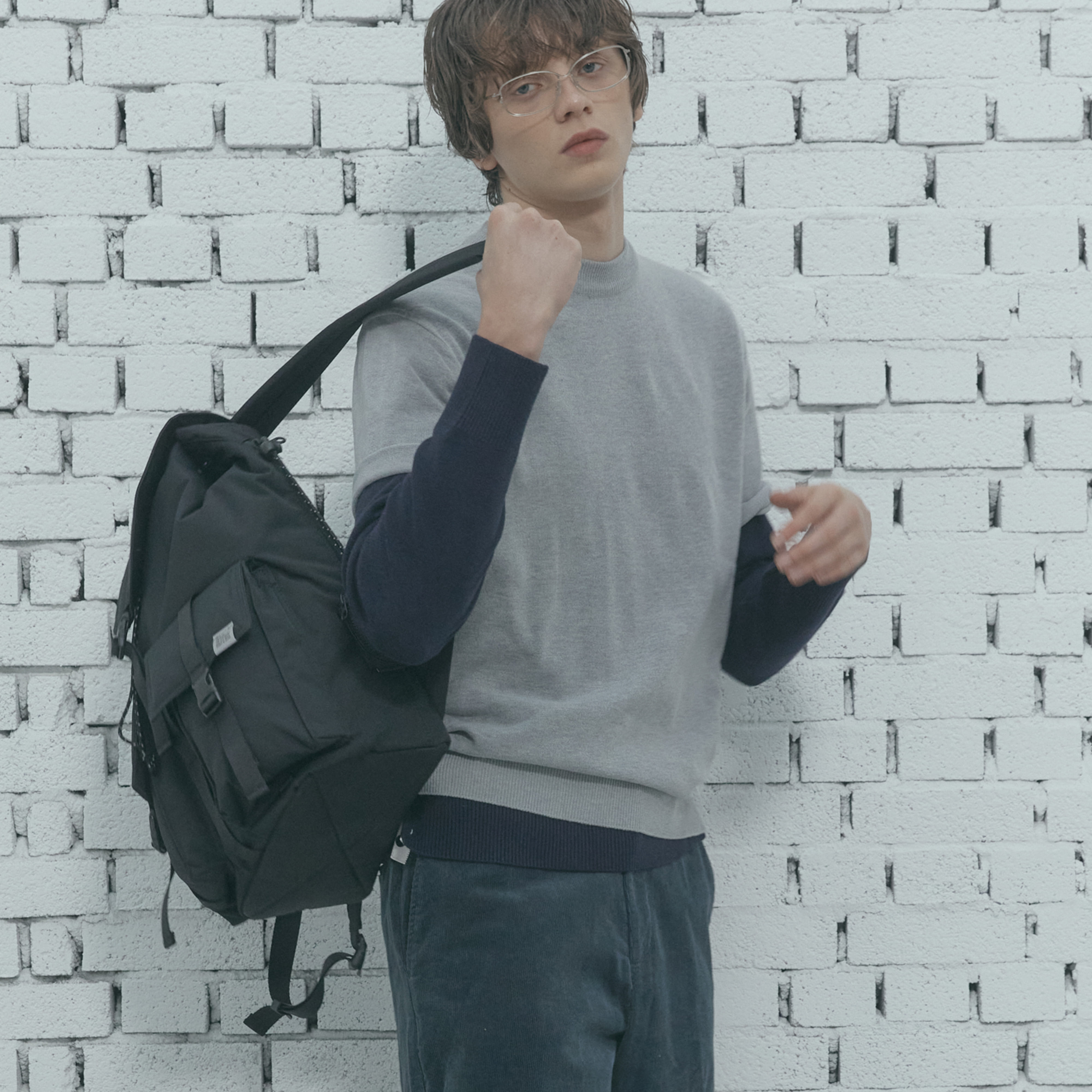 CITY BOYS RUCKSACK 001 M Black - sweetch
