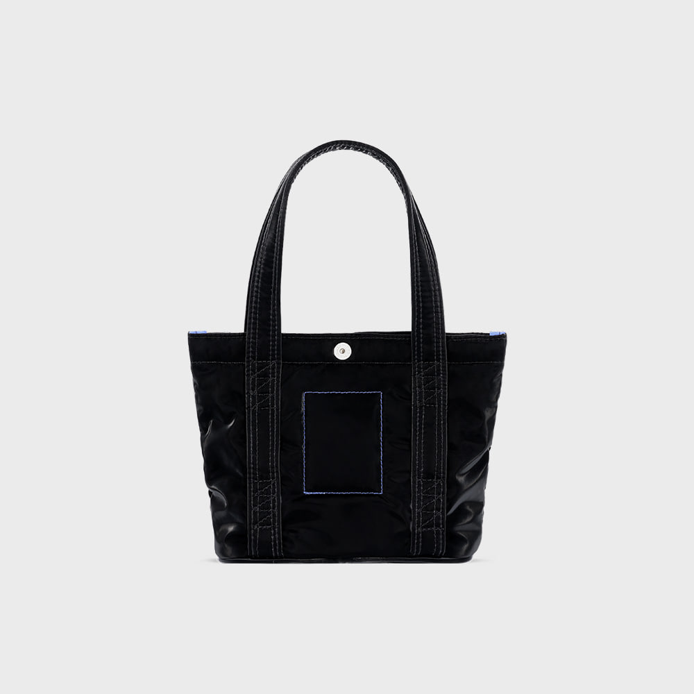 TOTE BRIEF 001 XS Glossy Black - sweetch