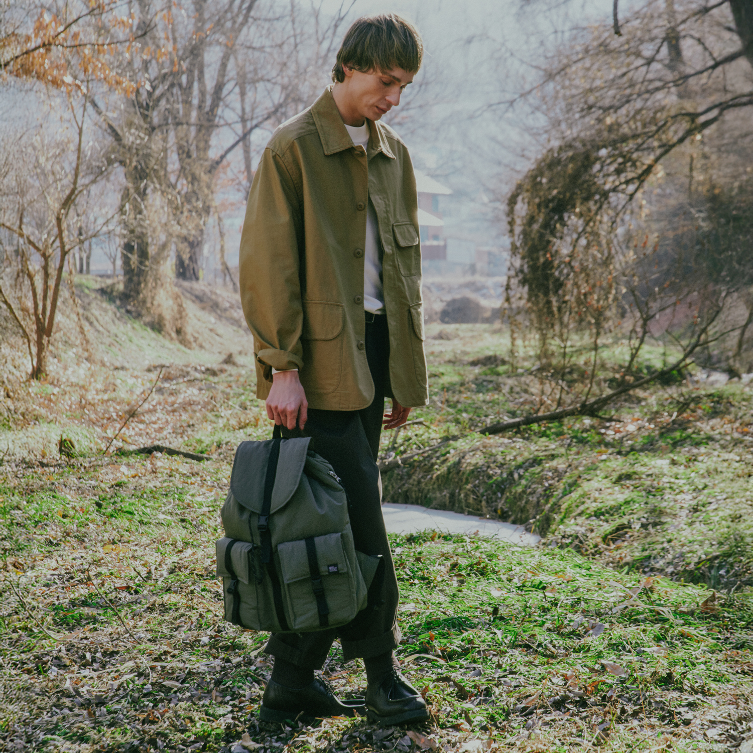 CITY BOYS RUCKSACK 001 M Dawn Black - sweetch