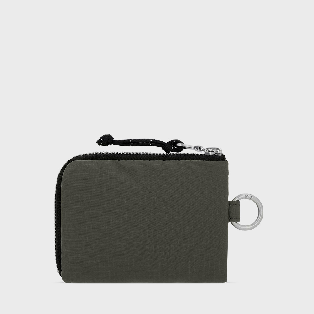 ★sweetch★ HALF ZIP WALLET 001 M Stone Grey HALF ZIP WALLET 001 M Stone Grey - sweetch