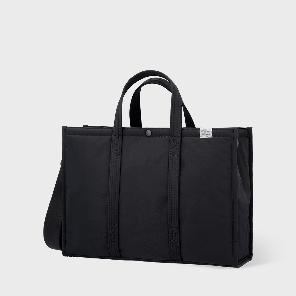TOTE BRIEF 001 WIDE M Black - sweetch