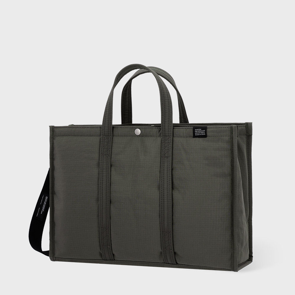 TOTE BRIEF 001 WIDE M Moss Grey - sweetch