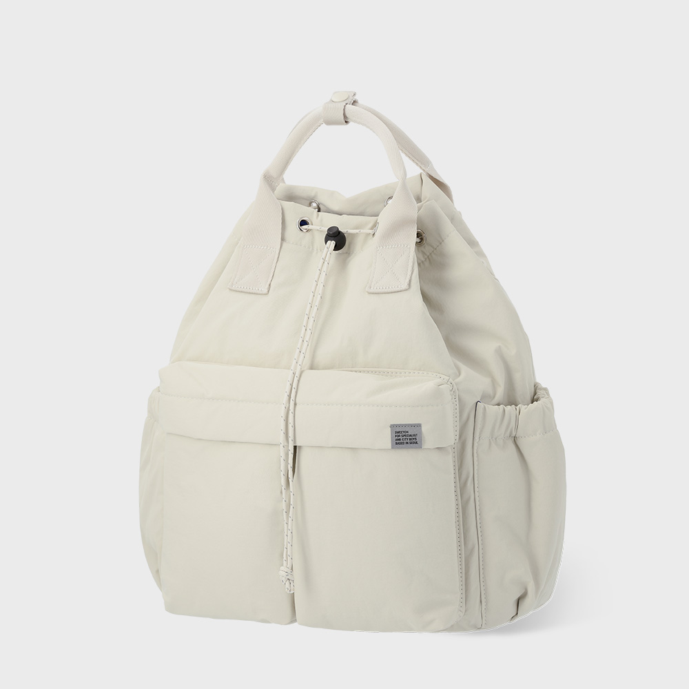 CITY BOYS 2WAY RUCKSACK 002 Cream - sweetch
