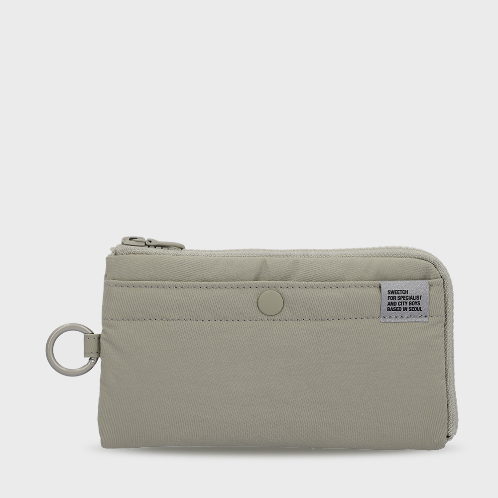 ★sweetch★ HALF ZIP WALLET 001 M Stone Grey MUSINSA | SWEETCH HALF ZIP WALLET 001 L Stone Gray
