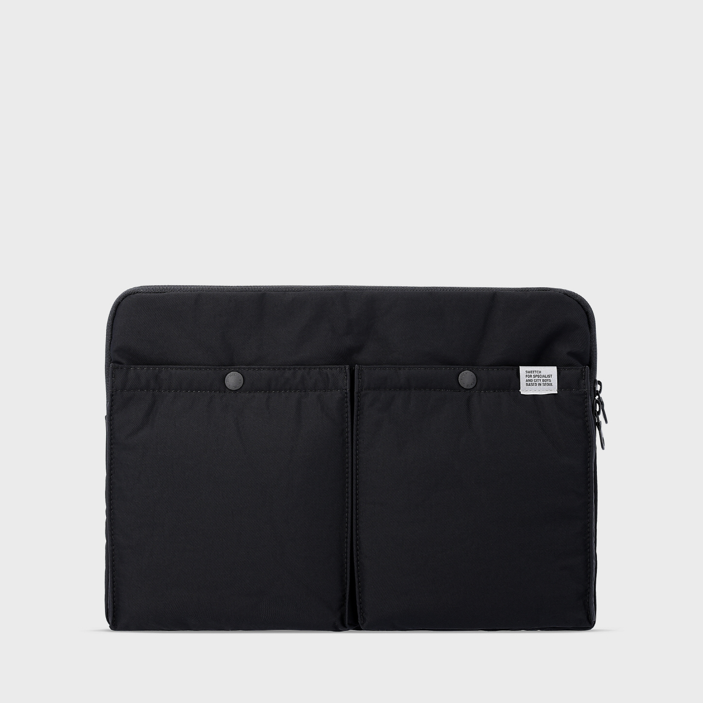 ★sweetch★ CITY BOYS LAPTOP CASE Cream CITY BOYS LAPTOP CASE 002 Glossy Black - sweetch