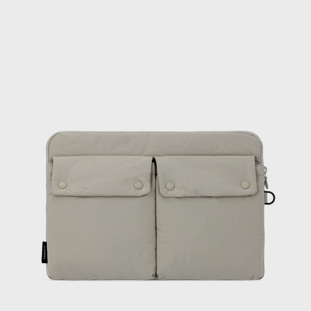 CITY BOYS LAPTOP CASE 002 Stone Grey - sweetch