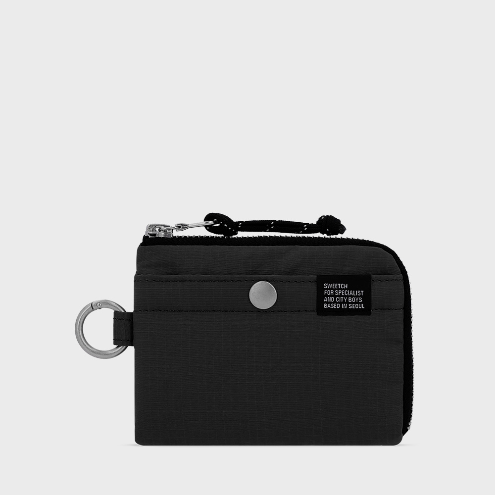 ★sweetch★ HALF ZIP WALLET 001 M Stone Grey a82670741205eff49956287a3f84e6