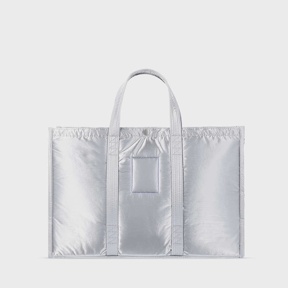 sweetch☆TOTE BRIEF 001 WIDE M Silver TOTE WIDE 001 L WITH BELT Black - sweetch