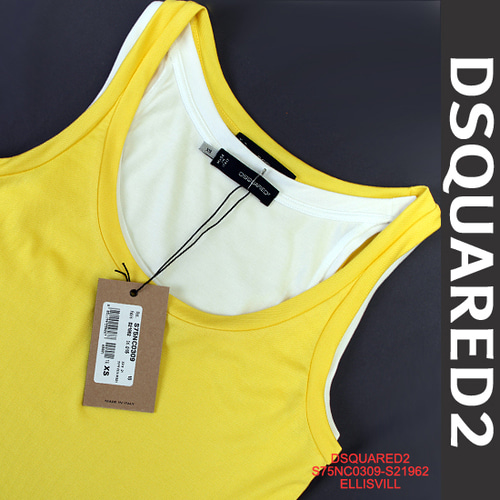 DSQUARED2 디스퀘어드 여성 나시티: S75NC0309, 섬세한 럭셔리 데일리룩