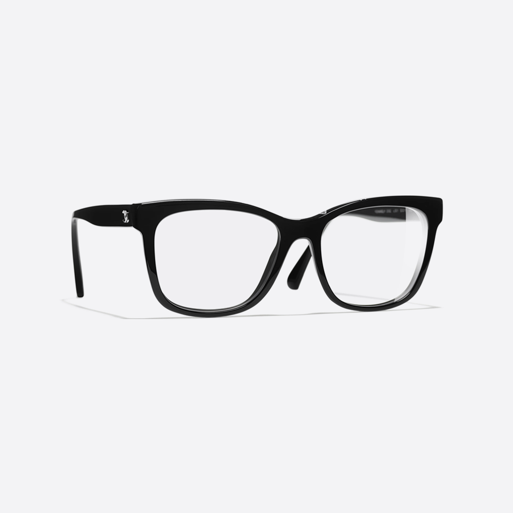 샤넬 스퀘어 레터링 명품 안경테 CH3392: 우아한 지성의 완성