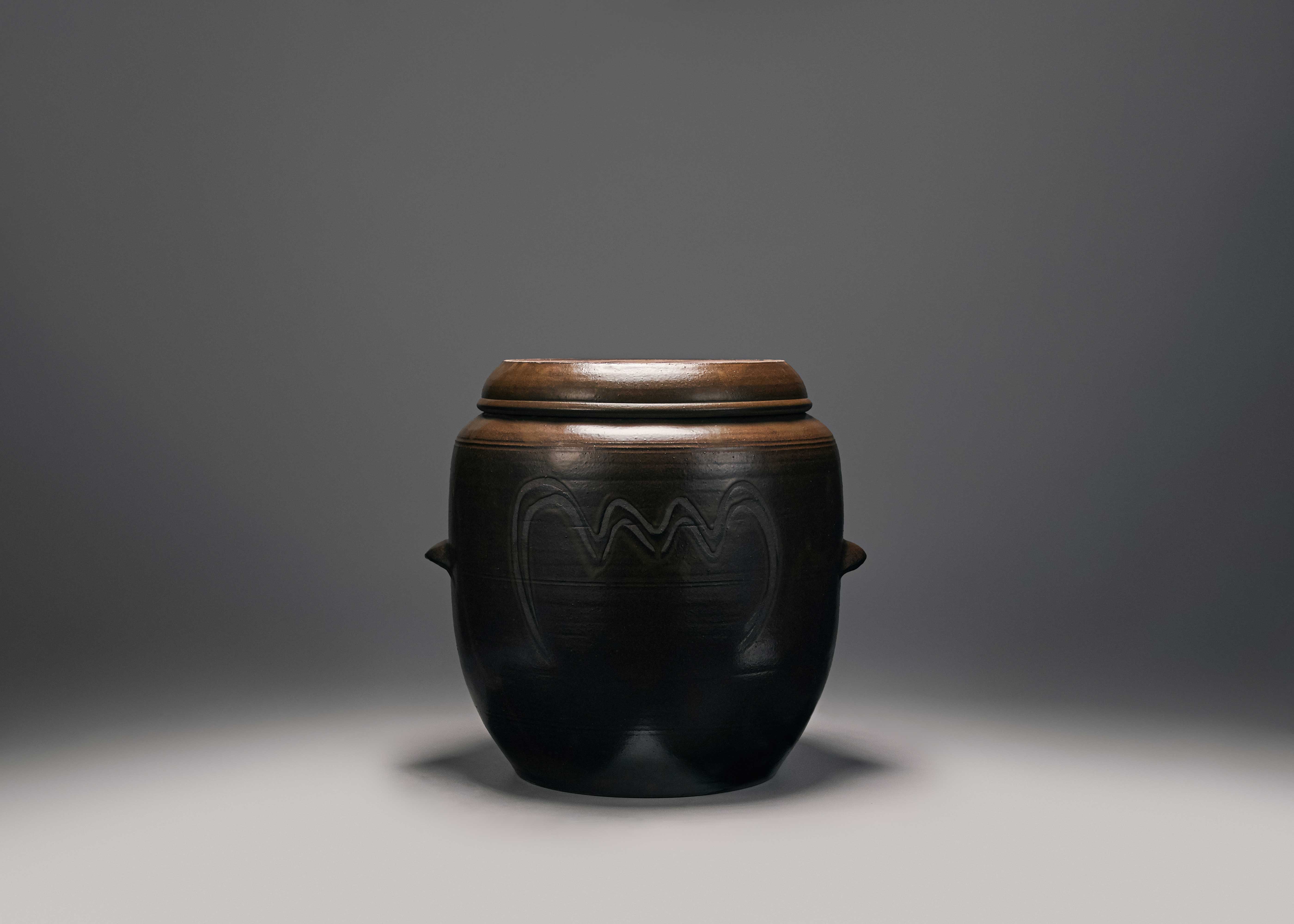 숨쉬는 정화수 쌀독 10kg - 미력옹기