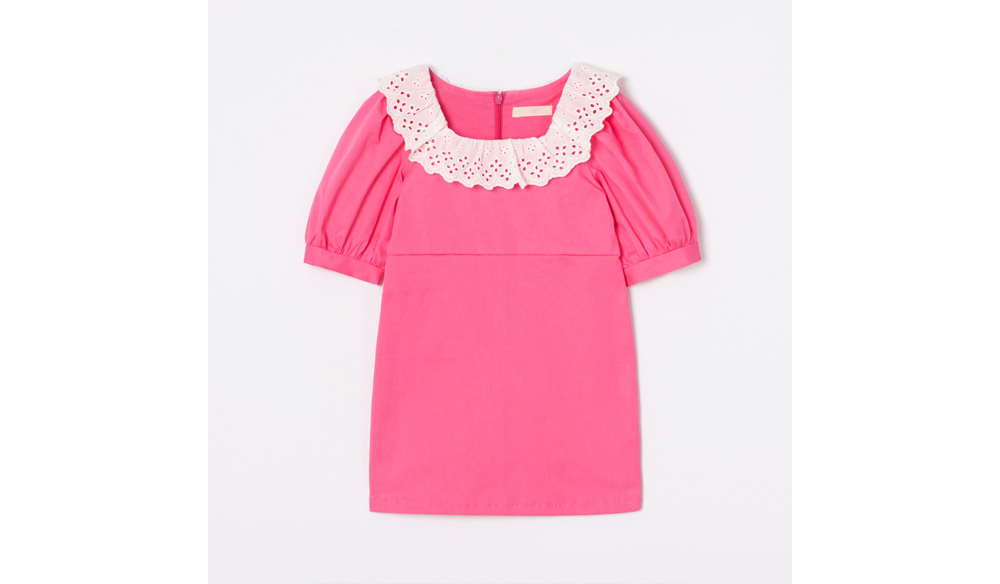 반팔 티셔츠 핑크 색상 이미지-S2L24