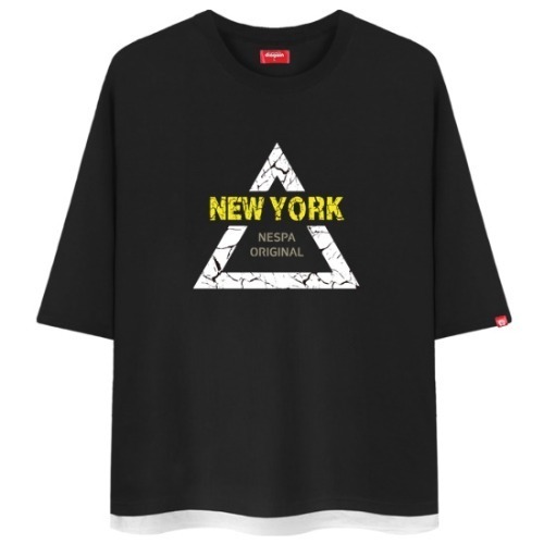 Triangle New York Part 7 Short Sleeve T-shirt Unisex