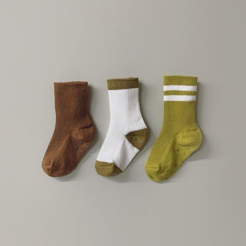 Set of 3 Fall Socks