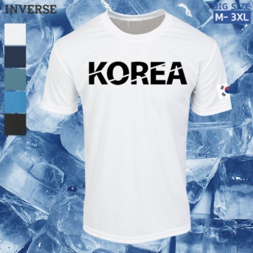 [CTS-CT12] Functional Sportswear Fitness Wear Sweatshirt Big Size Group Wear Mountaineering Wear KOREA Cooling Coolon T-shirt
