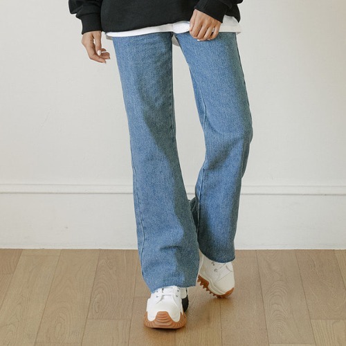 Hawaiian Bootcut Jeans Big Size Pants Women Women