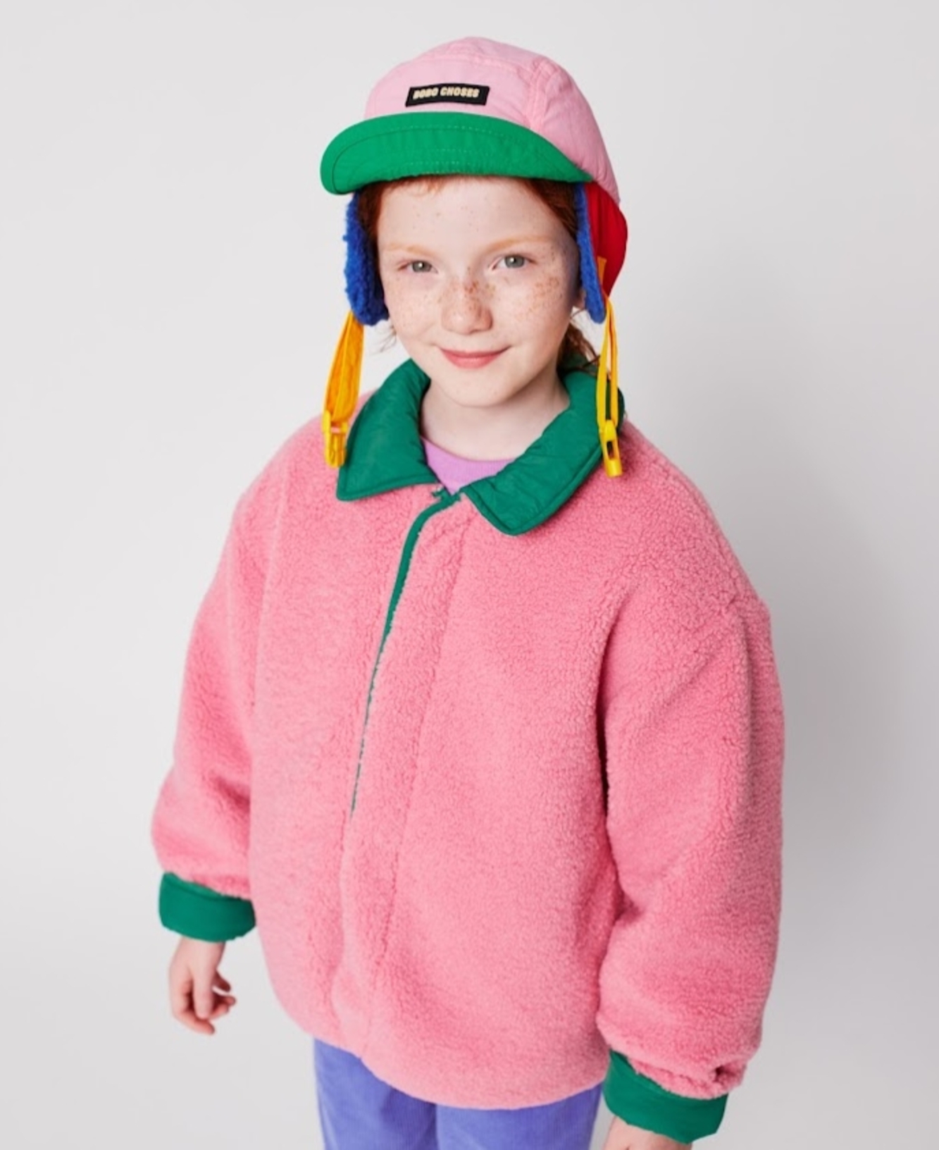 Bobo Choses color block winter cap - My Little Closet global