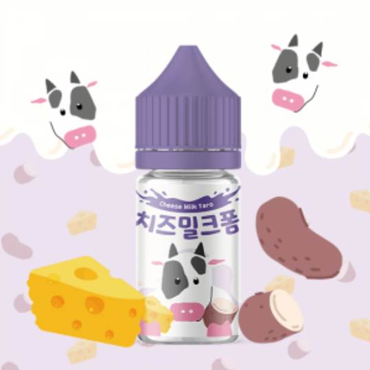 월드베이프 무니코틴 밀크폼 치즈타로