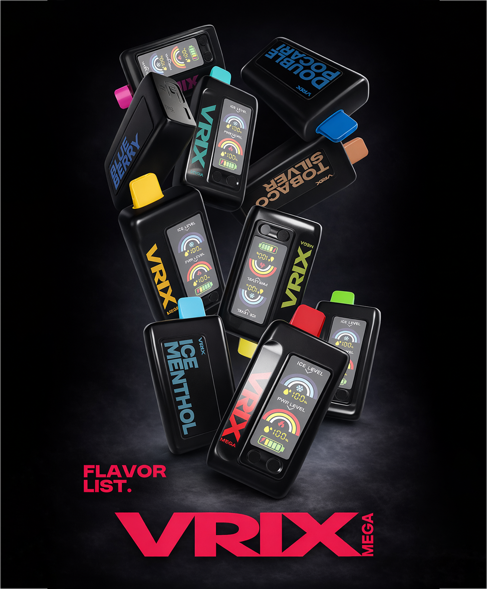 [브릭스] 메가 (0.98%/30ml/50,000Puffs) 일회용 전자담배