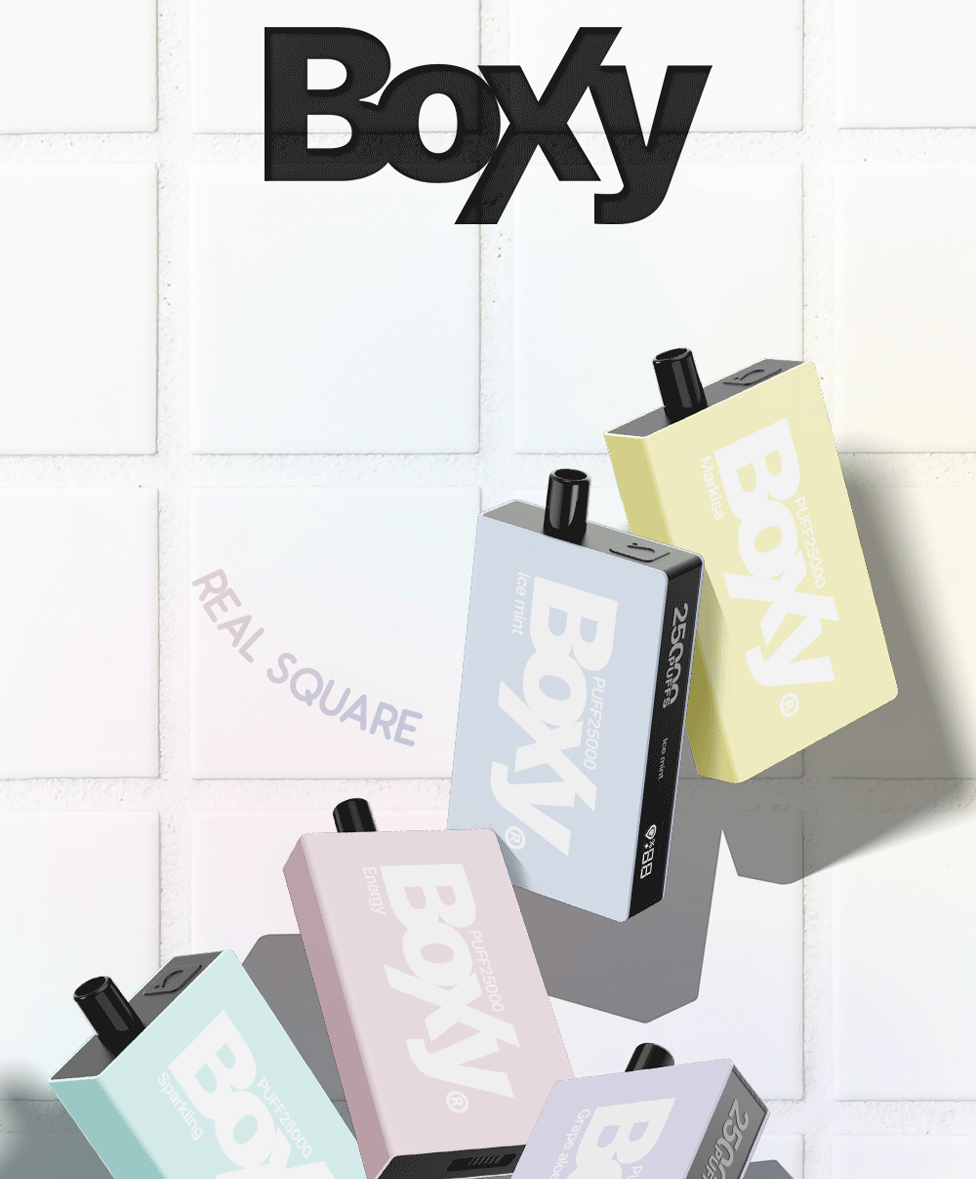 [BOXY] ???? 박시25,000PUFF ???? (0.98%/25ml/25,000Puffs) 일회용 전자담배