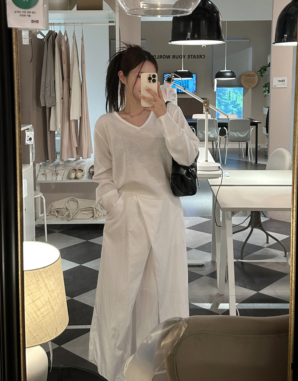 [핏예쁨/추천] 부들 바람막이 랩 롱 스커트 상세 이미지 8