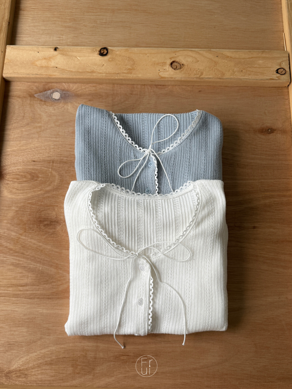 뮤즈 레이스 가디건 (ivory,sky blue) 상세 이미지 21