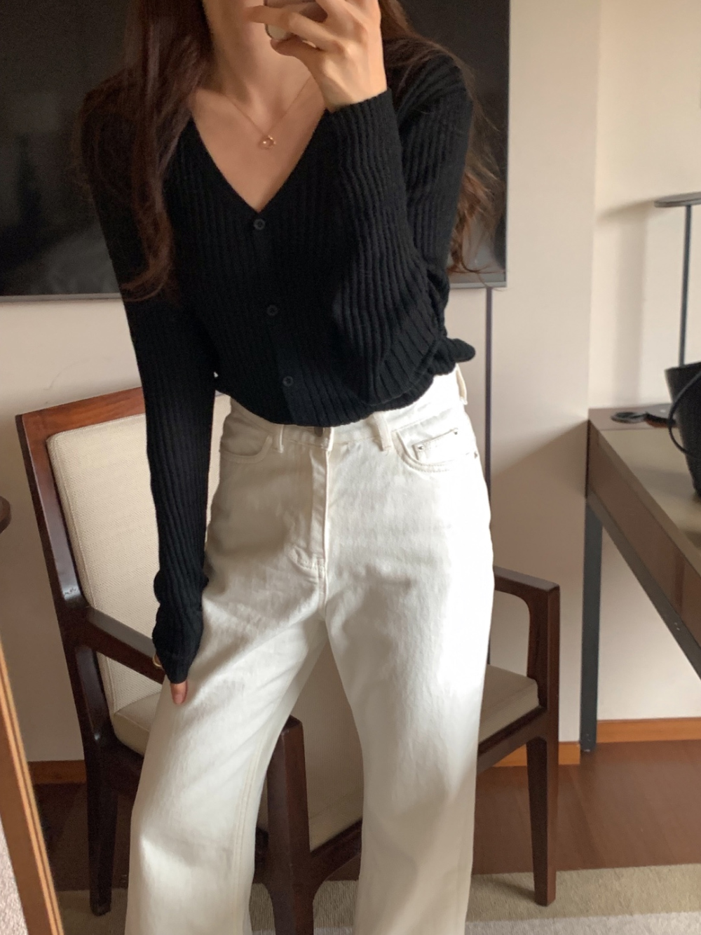 (봄🌷후들후들 ) 아이린 가디건 (ivory,cream,skyblue,pink,gray,black) 상세 이미지 10