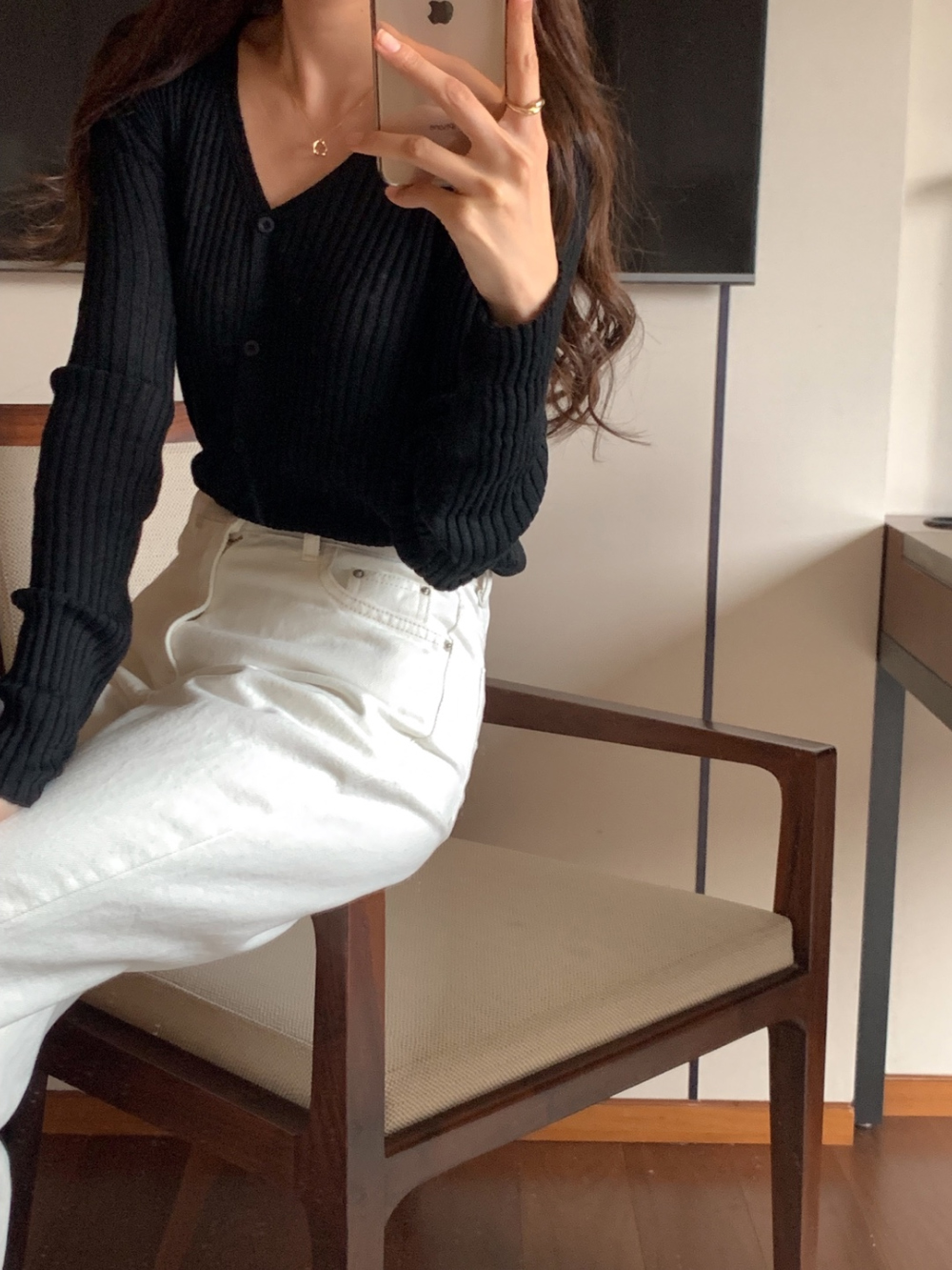 (봄🌷후들후들 ) 아이린 가디건 (ivory,cream,skyblue,pink,gray,black) 상세 이미지 9