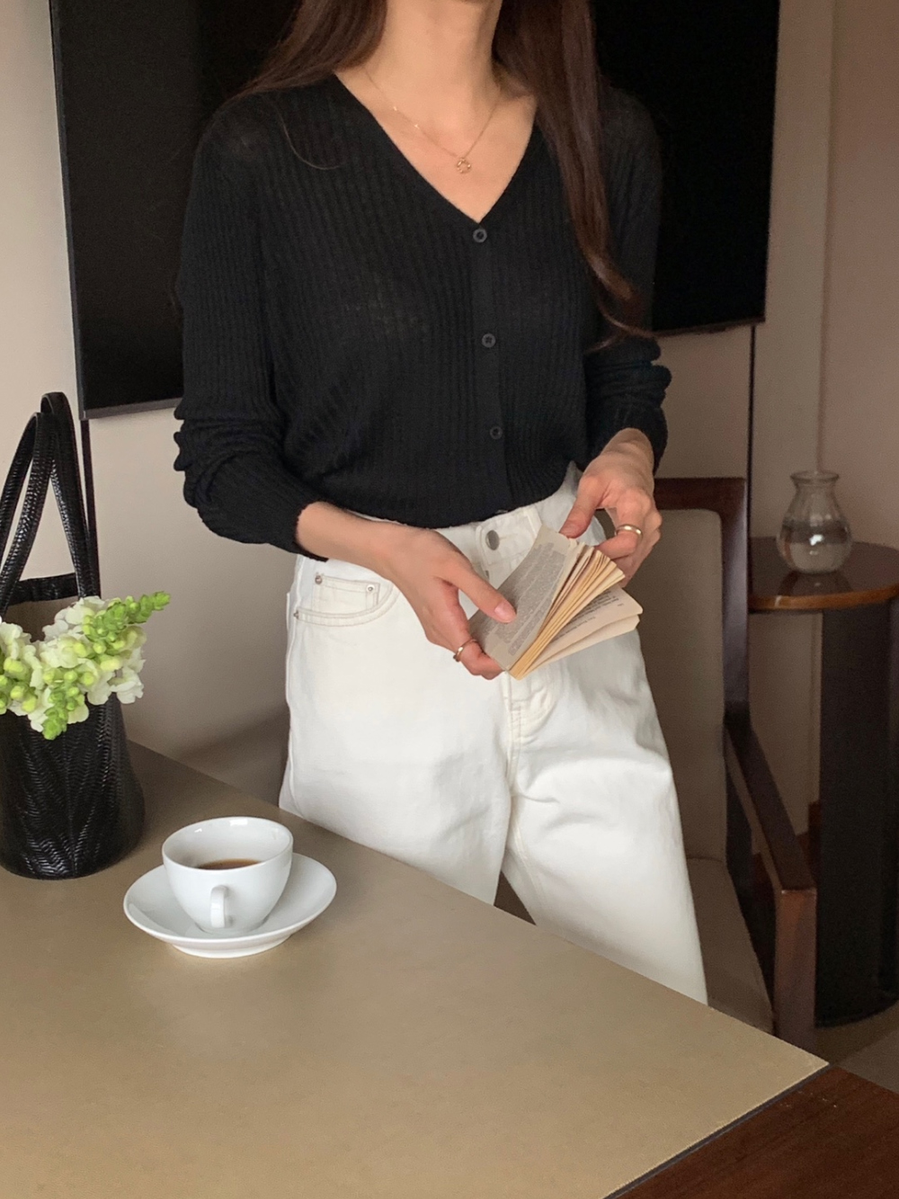 (봄🌷후들후들 ) 아이린 가디건 (ivory,cream,skyblue,pink,gray,black) 상세 이미지 19
