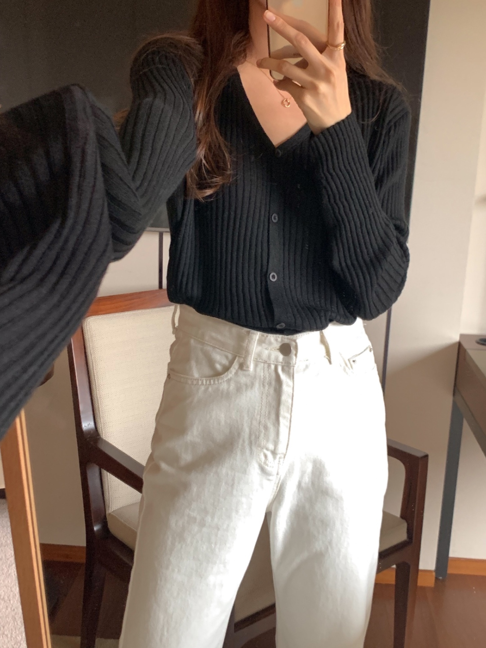 (봄🌷후들후들 ) 아이린 가디건 (ivory,cream,skyblue,pink,gray,black) 상세 이미지 11