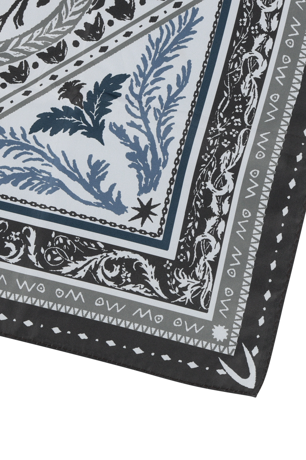 ◆AAKAM Western Printed Scarf/8色◆ Buy CLARISA SILK SCARF | Johnny Was