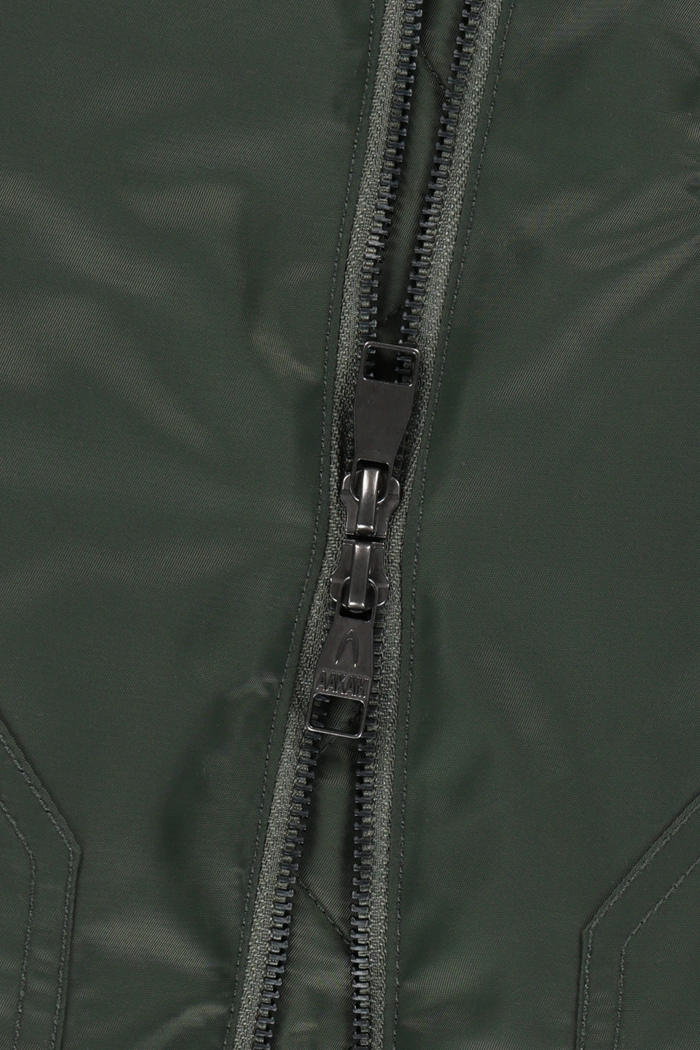 26.01.12 예약 배송] High-Neck Bomber Jacket (Khaki) | AAKAM