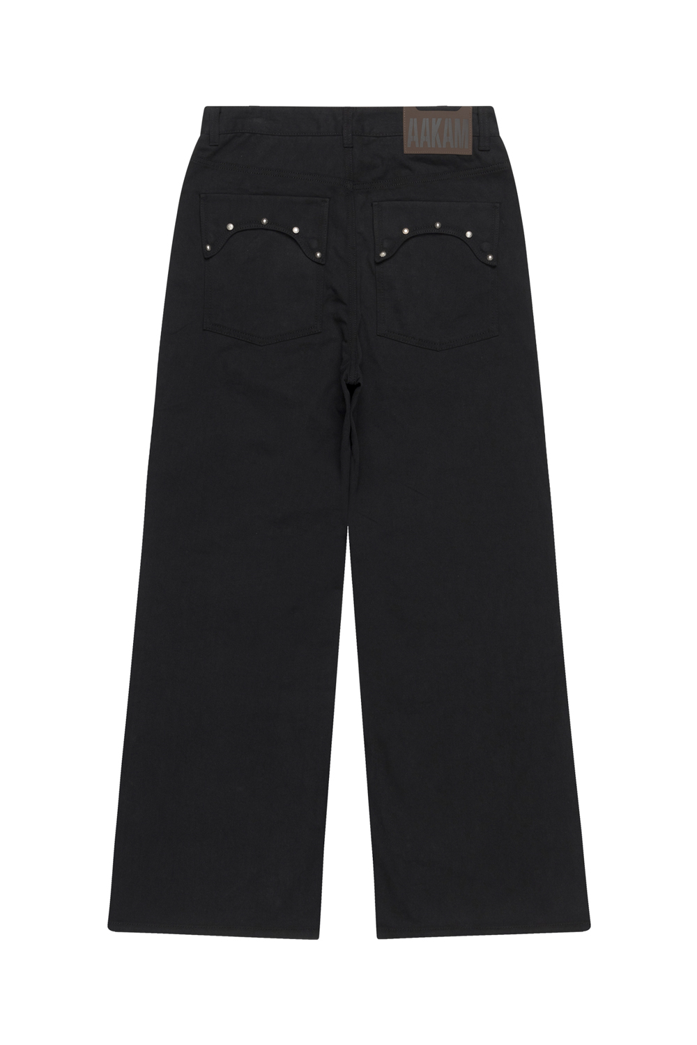 Multi Studded Cotton Pants (Black) - AAKAM