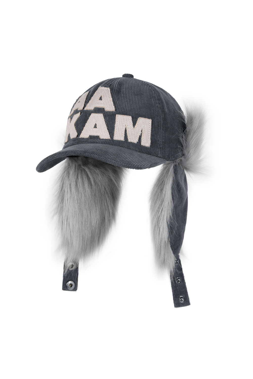 帽子 AAKAM Corduroy Trapper Cap (Gray) Corduroy Trapper Cap (Gray) | AAKAM