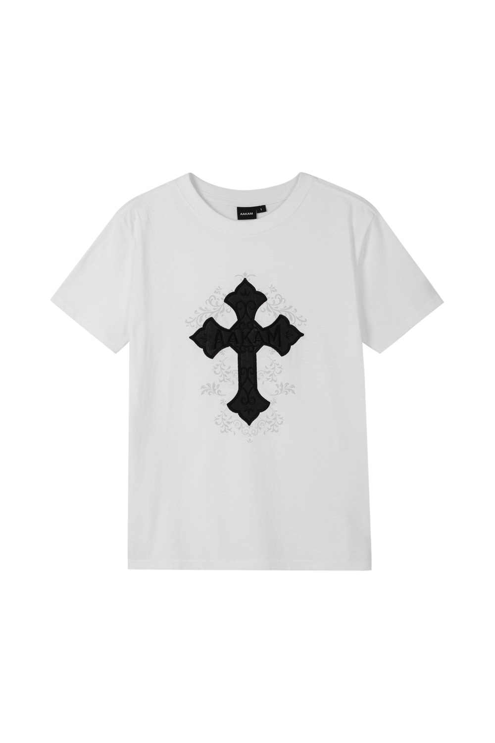 ◆25SS AAKAM AKM CROS2 Half Top/2色◆ AKM CROS2 Half Top (White) - AAKAM