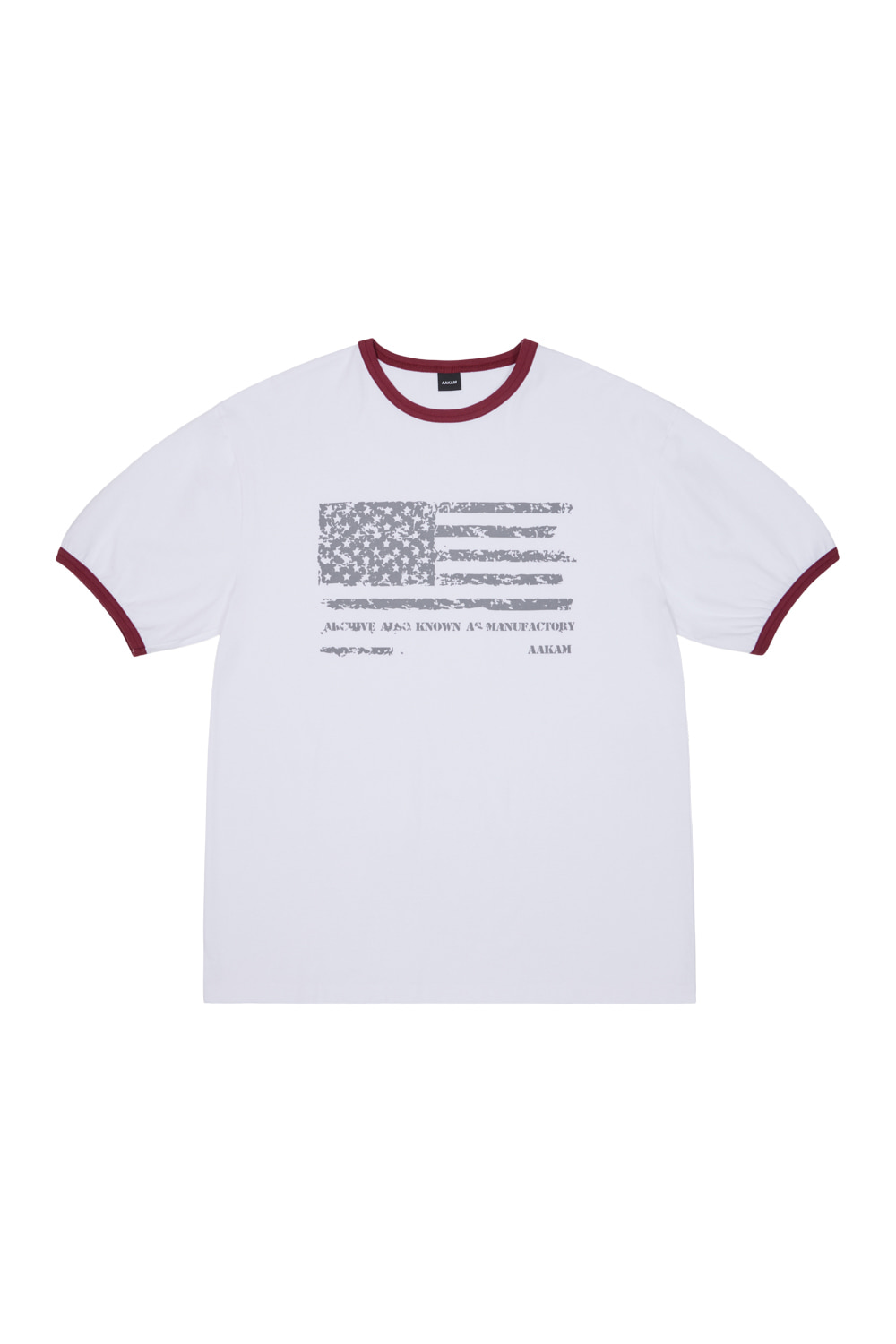 Star-Spangled Ringer Top (White) - AAKAM