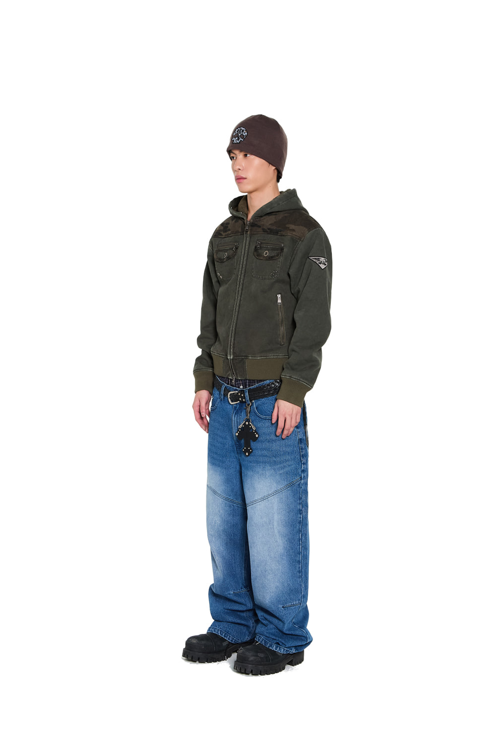 【最終値下げ】AAKAM FurCamo Constrast Jacket 最終値下げ】AAKAM FurCamo Constrast Jacket 【公式通販】