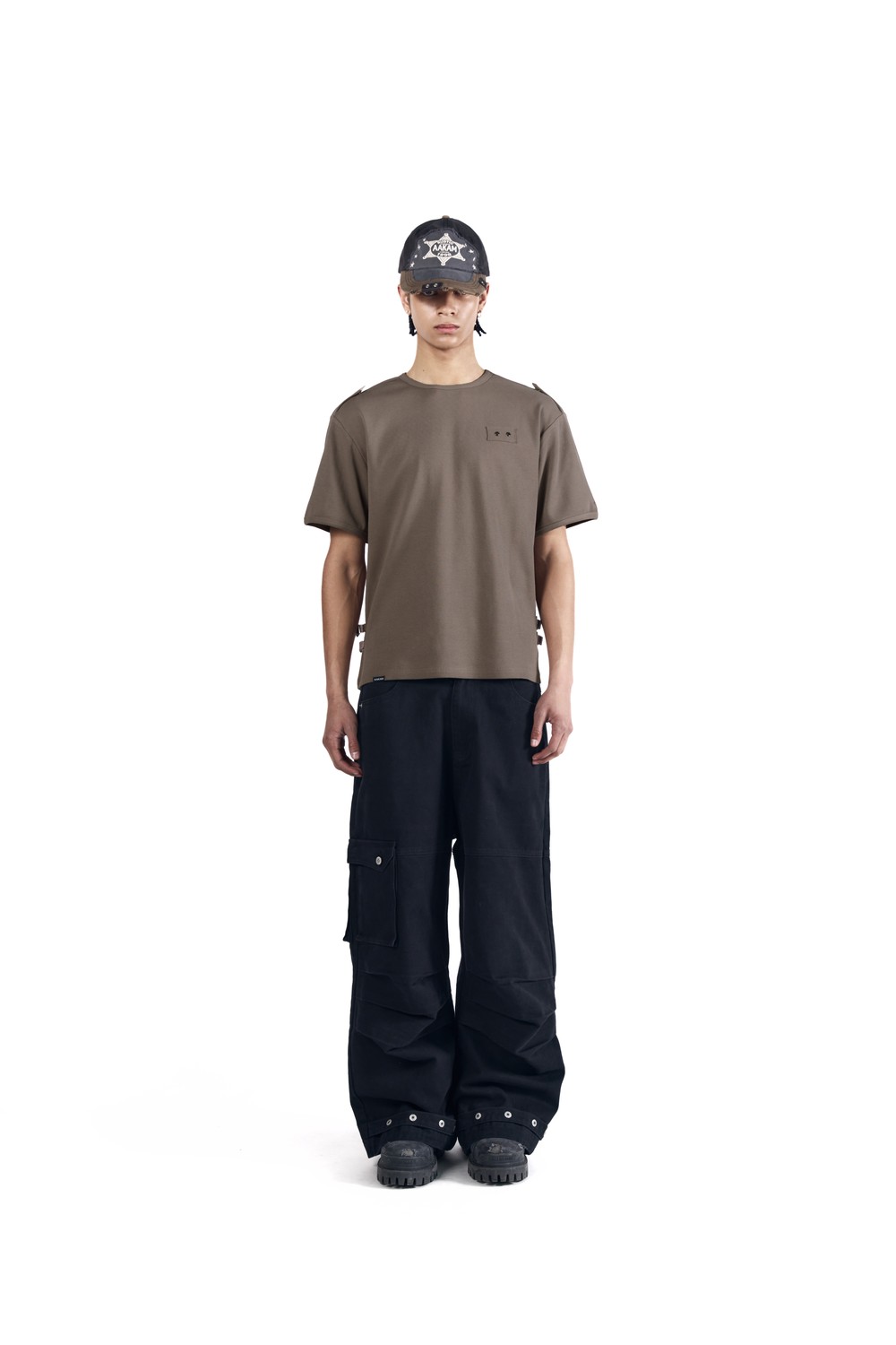 Cowboy Chaps Cotton Pants (Black) - AAKAM