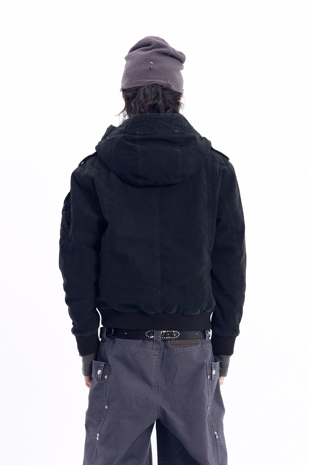 Nova Combat Jacket (Black) - AAKAM