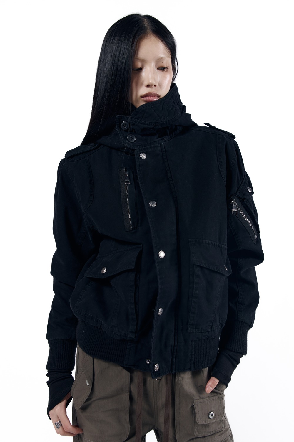 AAKAM Nova Combat Jacket 最終値下げ Nova Combat Jacket (Black) - AAKAM