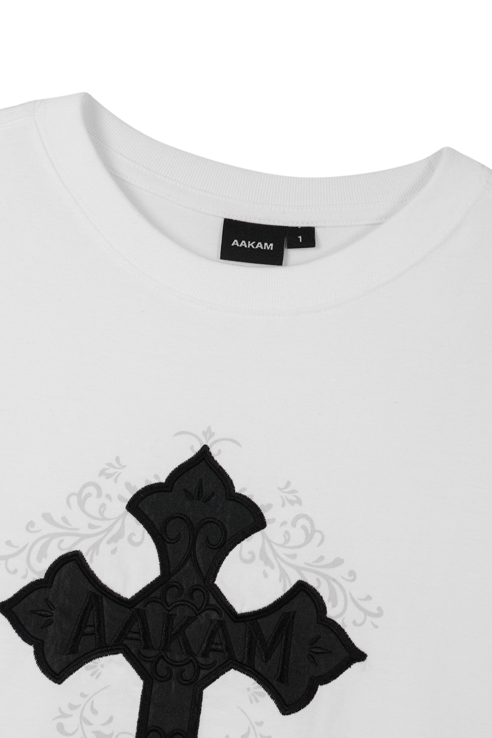 ★AAKAM★ AKM CROS2 Half Top MUSINSA公式 | AAKAM AKM CROS2 Half Top (White)