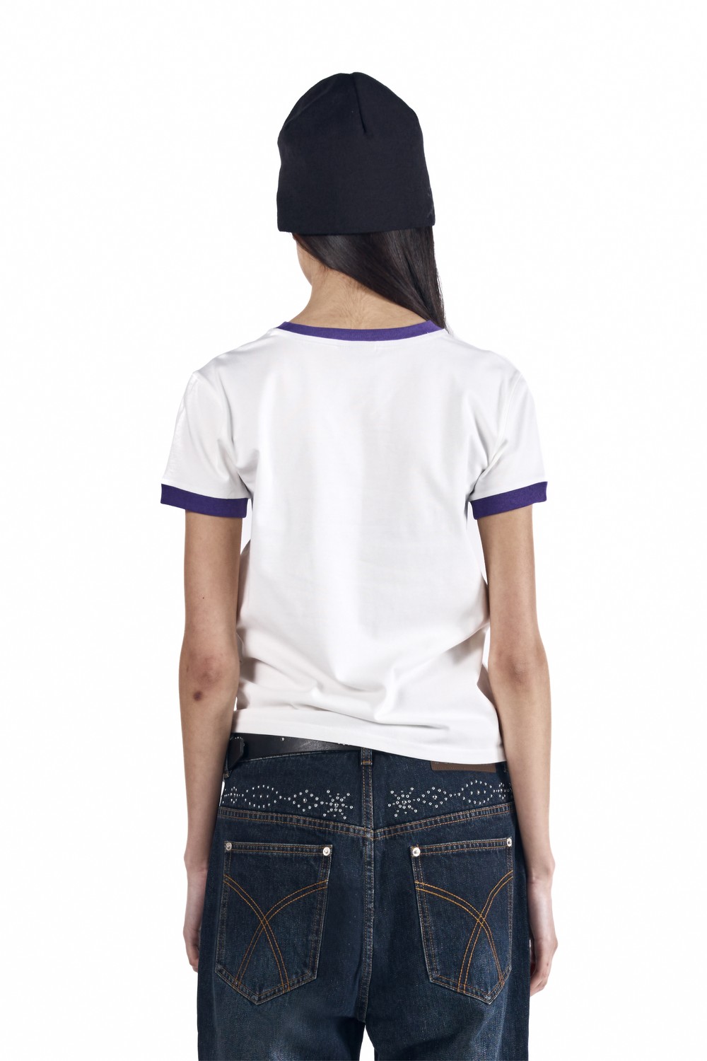 VTG Eagle Ringer Top (White) - AAKAM